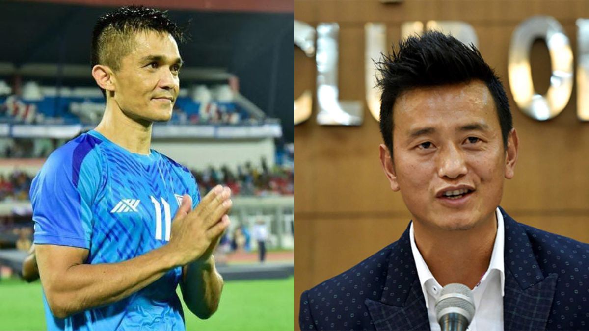 Bhaichung Bhutia Sunil Chhetri