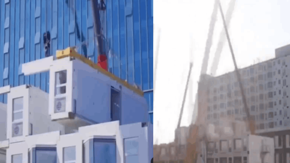 China Builds 10-Storey Apartment In Just 28 Hrs