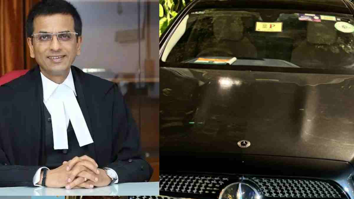 That's Like Boss! CJI DY Chandrachud's Car Goes Viral For a Reason