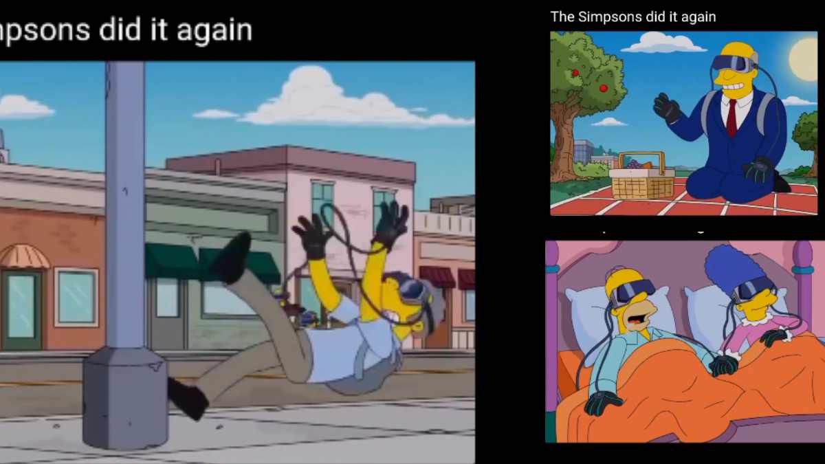 The Simpsons Strike Again: Predicting Apple Vision Pro In 2007