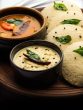 Sambhar and chutney for idli