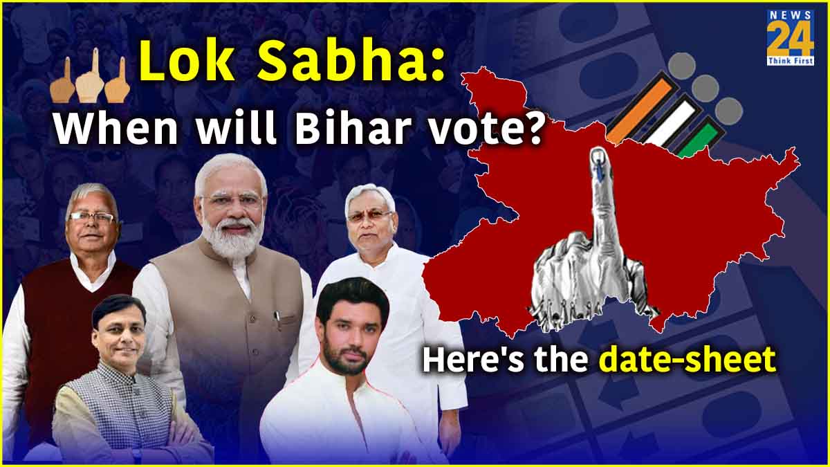 Lok Sabha 2024: Elections For 40 Lok Sabha Seats In Bihar To Be Held On June 1