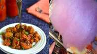 Gobi Manchurian and Cotton Candy