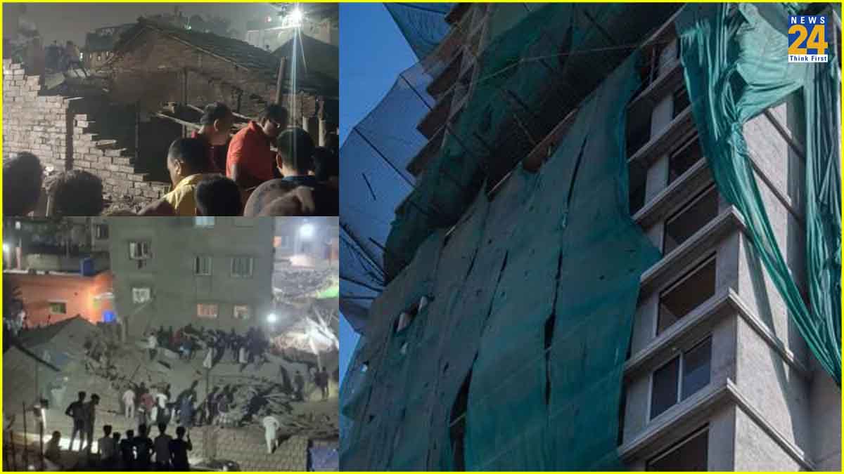 Under Construction Building Collapse in Kolkata