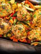 One-Pan Lemon Garlic Chicken with Veggies