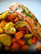 Salmon with Roasted Vegetables