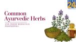 Ayurvedic herbs and their medicinal properties