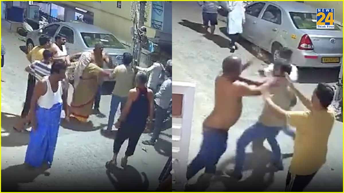 Bengaluru: Man Beats 3 People Over Throwing Garbage | WATCH