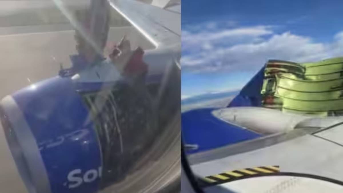 Terrifying Video Captures Boeing 737 Engine Ripping Mid-Takeoff