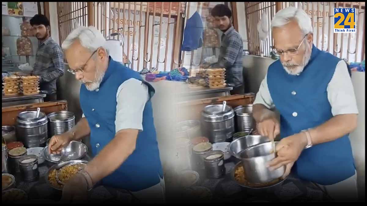Gujarati Pani Puri Vendor, A Dead Ringer For PM Modi, Gains Popularity