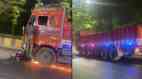 Hyderabad: Speeding Truck Drags Bike Under Wheel For 2 Km