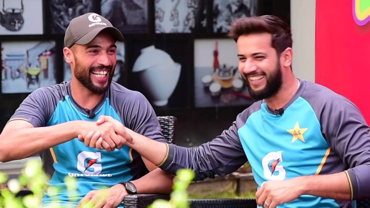 Mohammad Amir and Imad Wasim