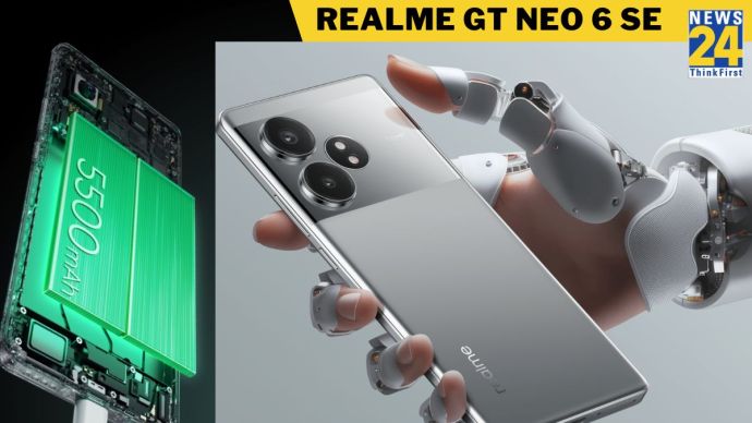 Realme GT Neo 6 SE: 5500 mAh battery, 6000-Nit Brightness, Snapdragon 7+ Gen 3 SoC And More