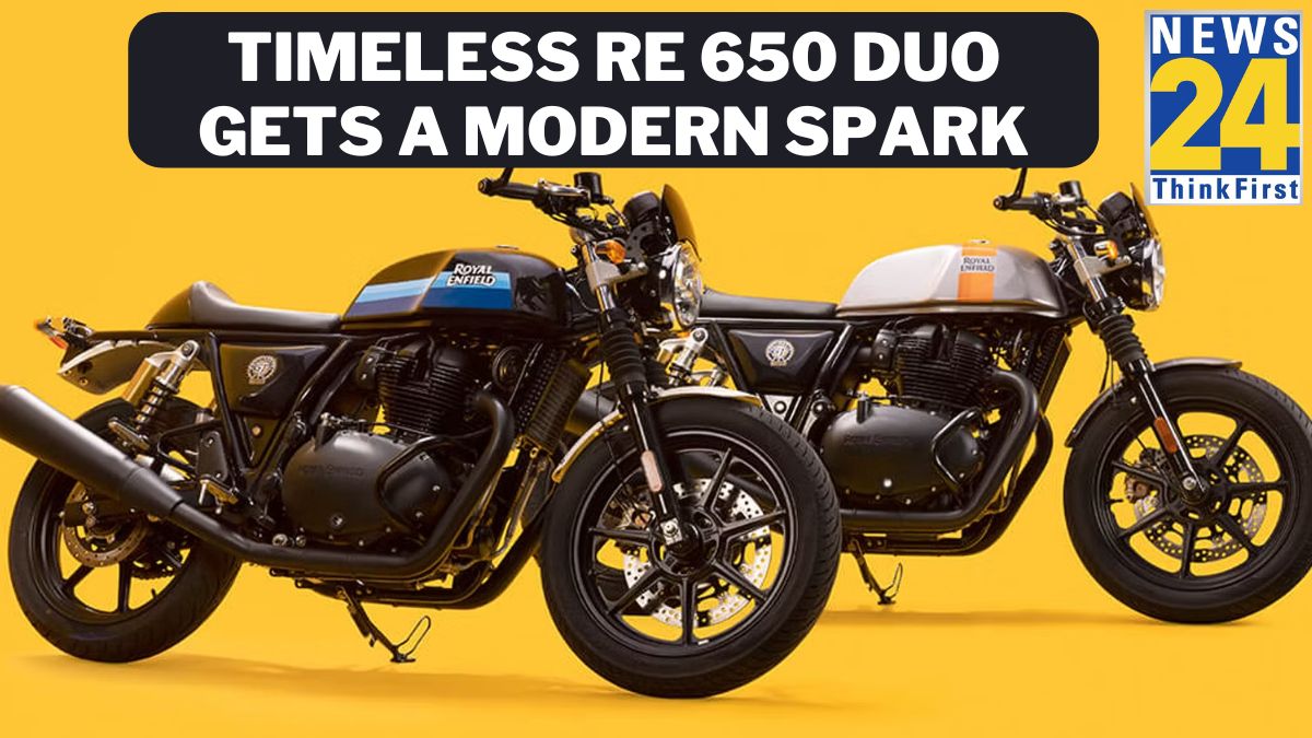 Royal Enfield Continental GT 650 and Interceptor 650