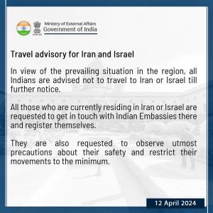 MEA issues travel advisory
