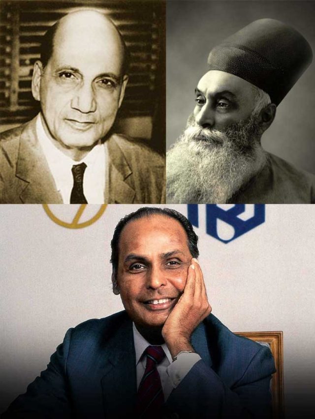 From Dhirubhai Ambani To Jamsetji Tata; Businessmen Who Shaped Modern India