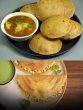 paneer moong dal chilla and dal bhari poori