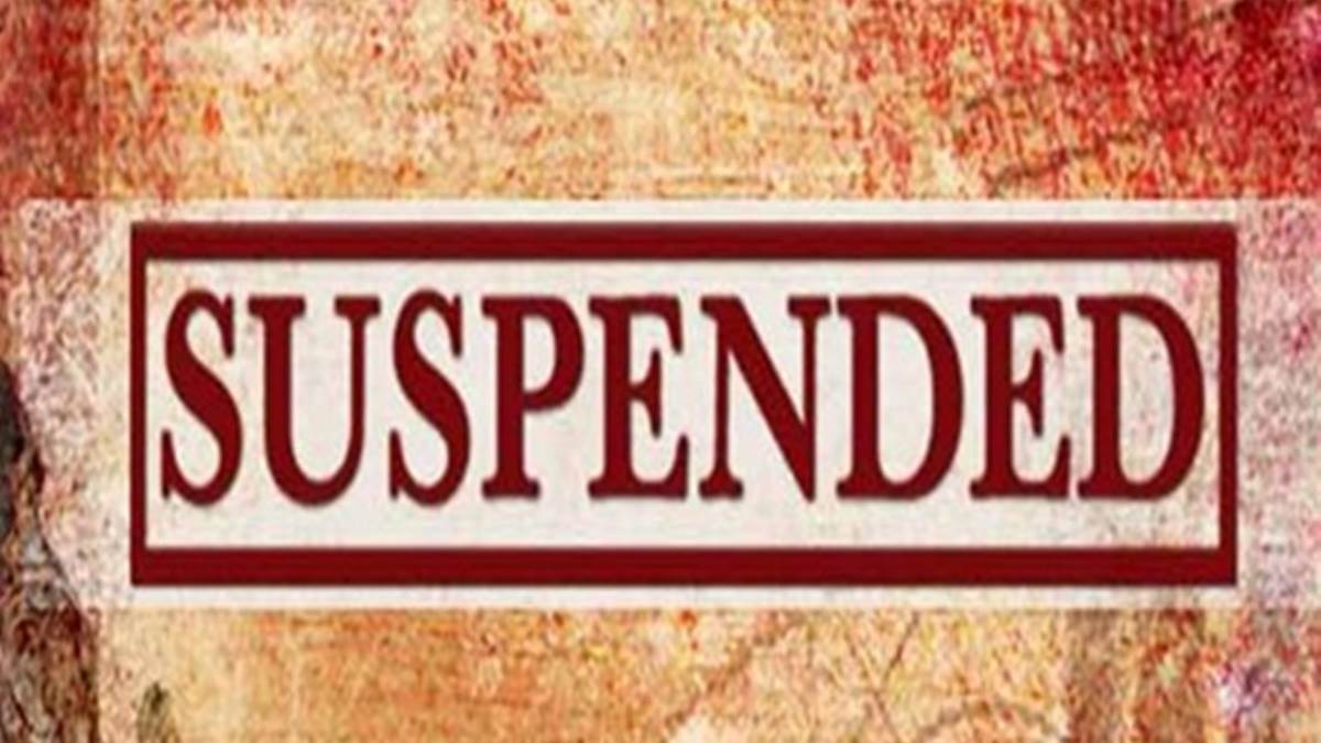 PuneTwo officer Suspended