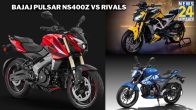 Bajaj Pulsar NS400Z VS Rivals