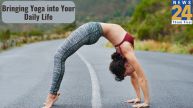 Bringing Yoga into your daily life