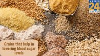 Grains that help in lowering blood sugar levels