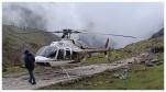 It's surreal to witness the sheer intensity of the helicopter's tailspin near Kedarnath
