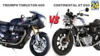 Royal Enfield Continental GT 650 vs Triumph Thruxton 400