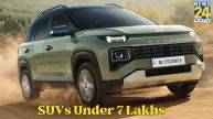 SUVs under 7 lakhs