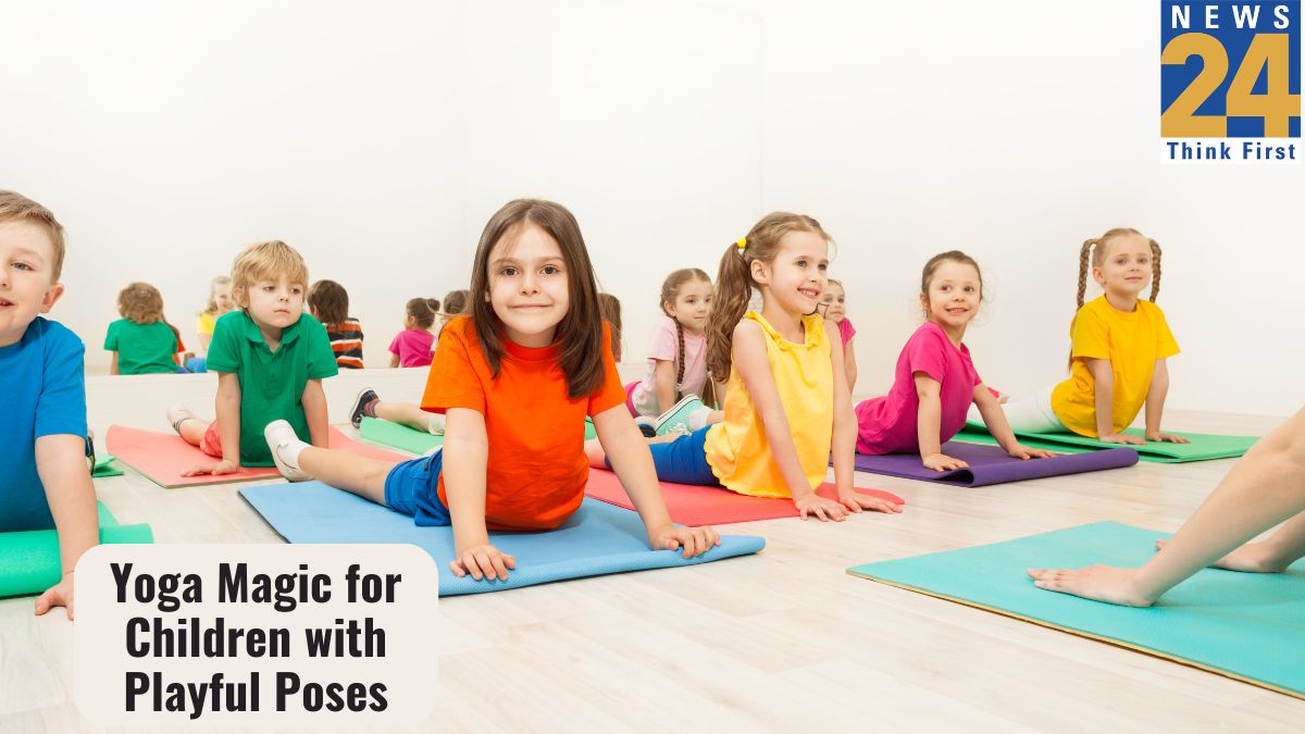 Yoga Magic for Children with Playful Pose
