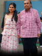 Isha and Mukesh Ambani