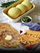 Mixed Dal Idli, moong dal cheela, dal Paratha