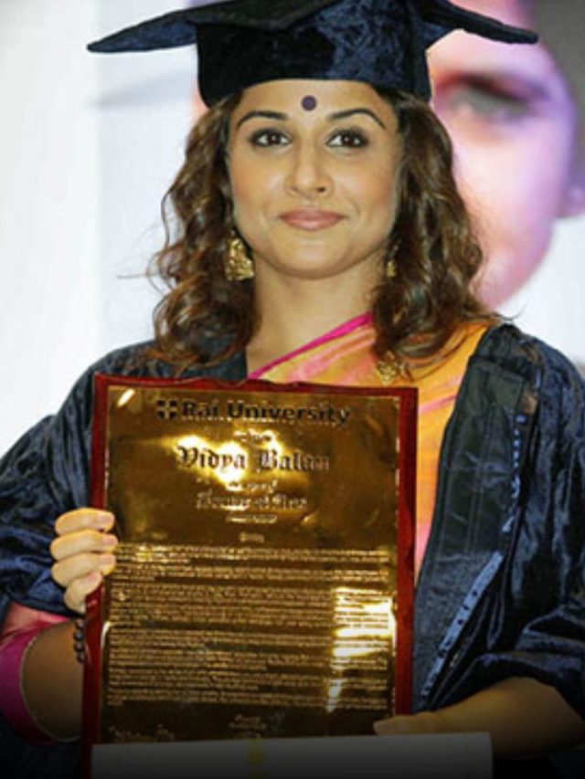 Indian Celebrities Who Have Doctorate Degrees