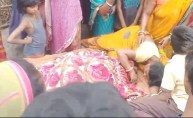 Dead woman in Bihar