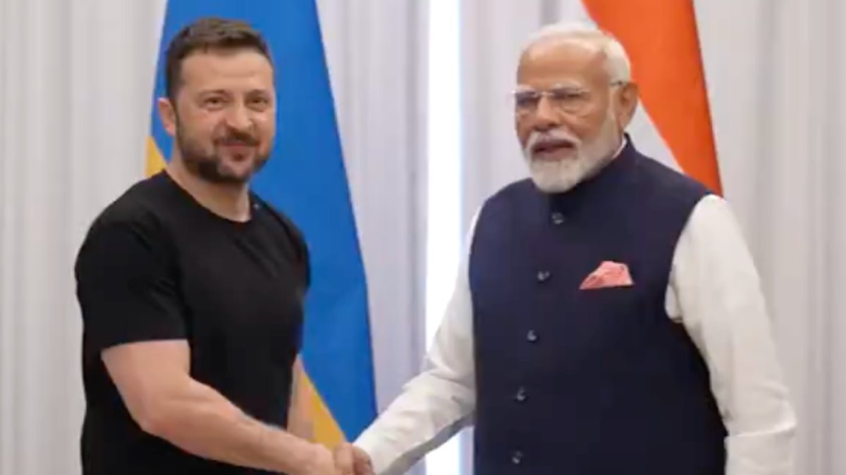 G7 Summit, PM Modi Meet Volodymyr Zelenskyy
