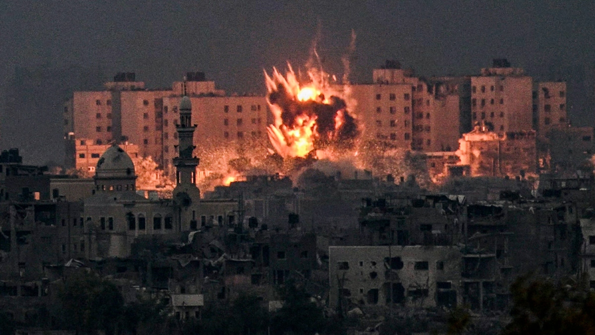 Israeli Strike Targeting Gaza School