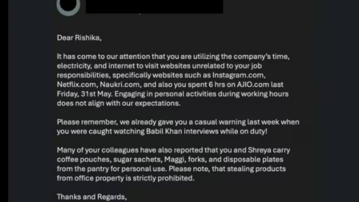 LinkedIn Post Viral, HR Prohibiting Employees To Use Social Media At Work Hours