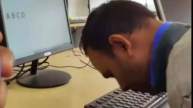 Indian Man Sets Guinness World Record Again, Types Alphabet with Nose in 25 Seconds