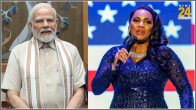 Narendra modi and American Singer Mary Millben