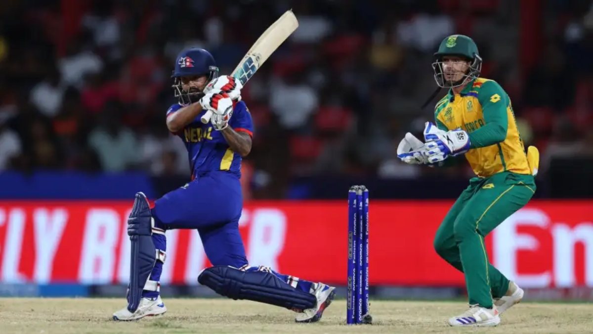 South Africa seals thrilling win over Nepal in T20 World Cup 2024 Group D, advancing unbeaten to Super 8s.
