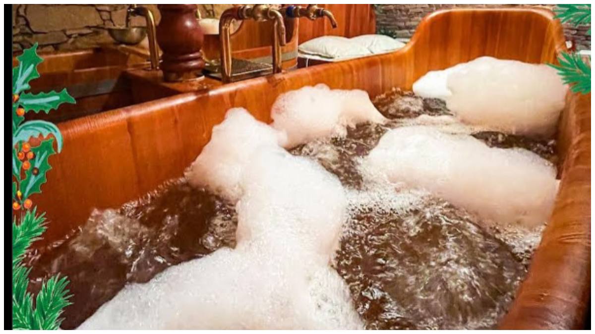 Beer spa for Healthy life