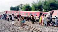 Chandigarh Dibrugarh Express derailed in Gonda