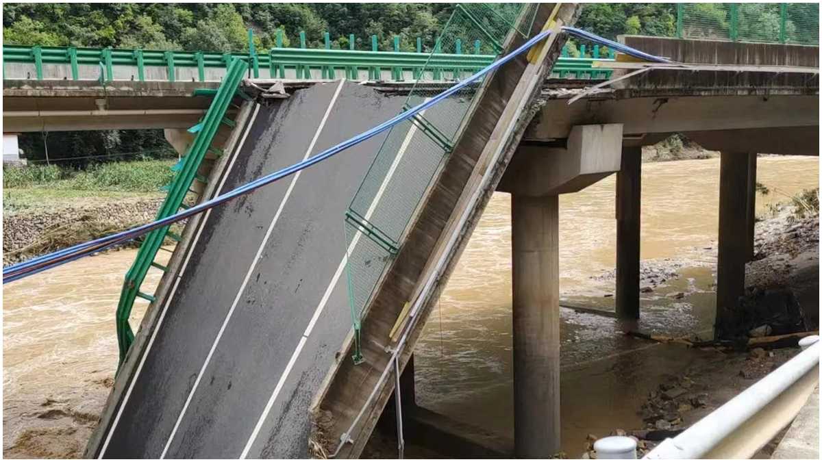 China's Shaanxi province bridge collapse