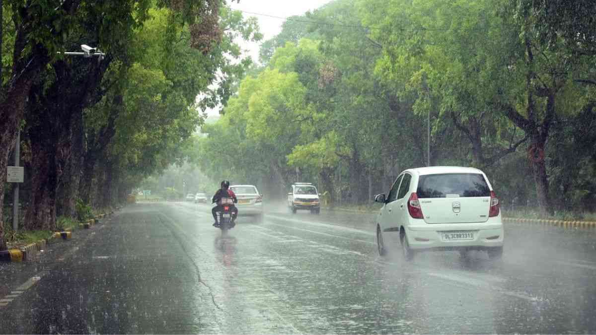 Delhi rain