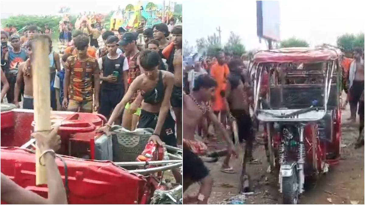 E-rickshaw driver assault in Uttarakhand during Kanwar Yatra