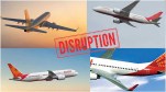 Airline services disrupted