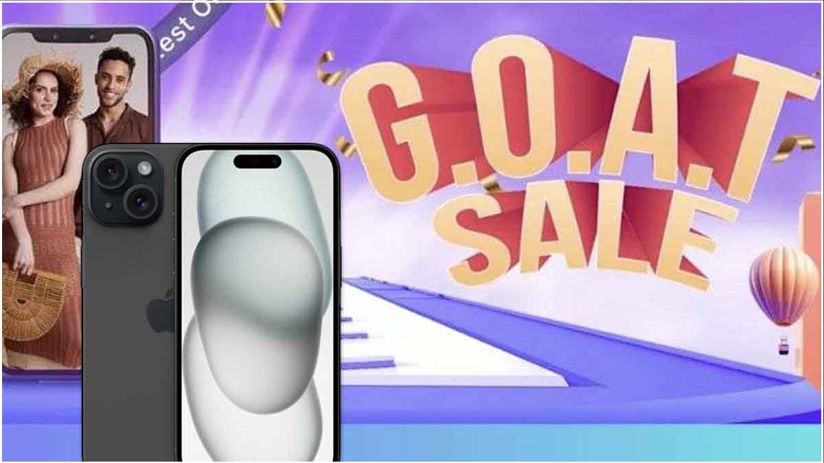 Flipkart GOAT Sale Grab iPhone 15 At Huge Discount