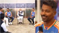 Hardik Pandya with PM Modi