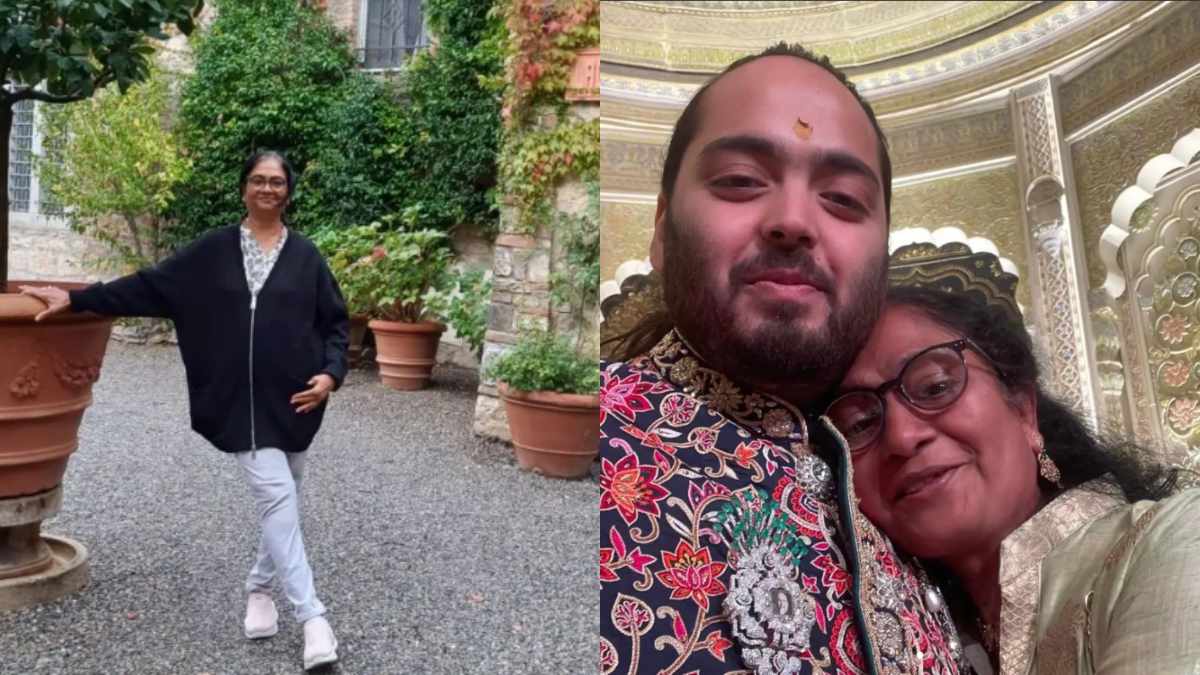 Lalita De Silva With Anant Ambani