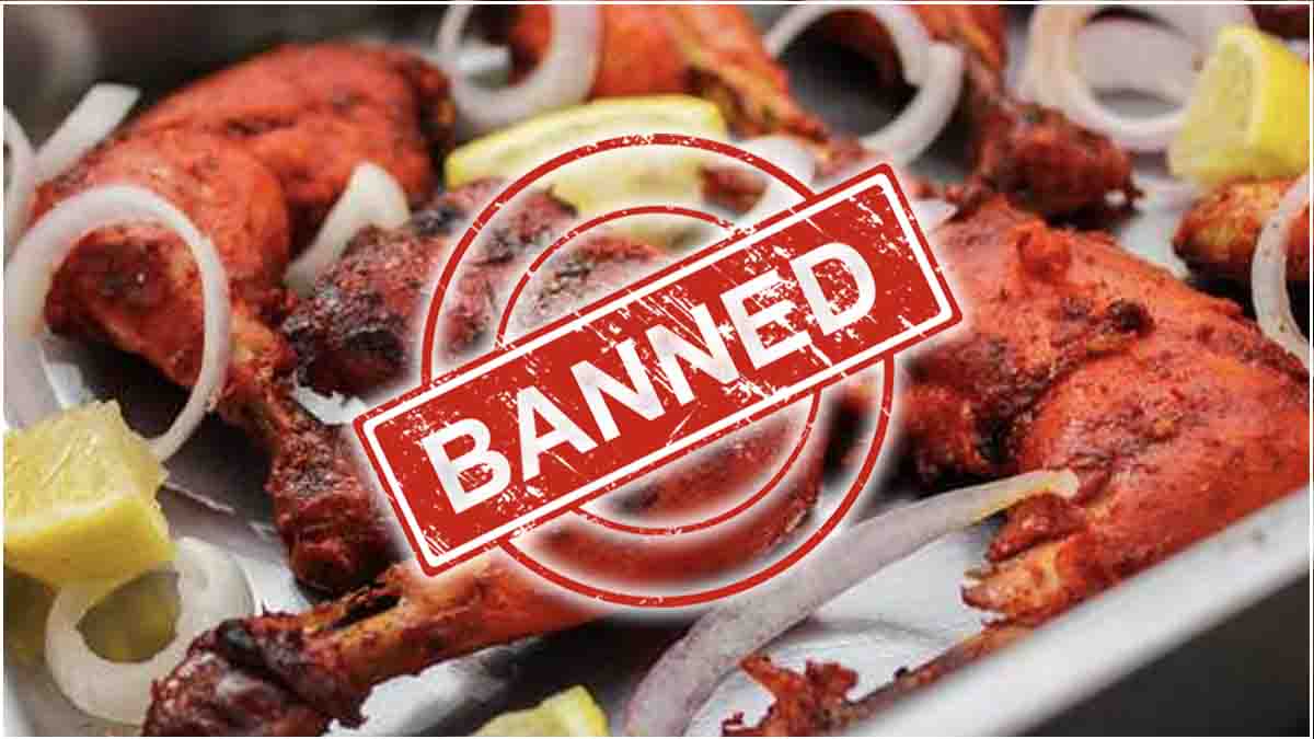 Non Veg, meat Banned