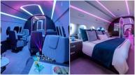 Private jet for party 40,000 feet